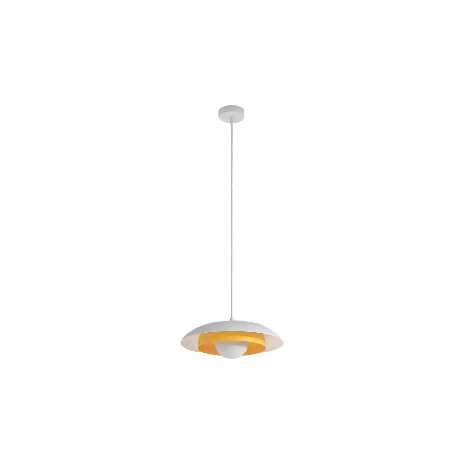 Emibig Pendellampa Skin Stål Vit | Passande för 1x G9 - Max 8W