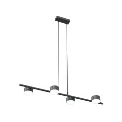 Emibig Pendellampa Sora Stål Svart | Passande för 4x GX53 - Max 12W