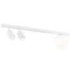 Emibig Taklampa Baster Stål Vit | Passande för 2x GU10 - Max 8W, 1x E14 - Max 10W