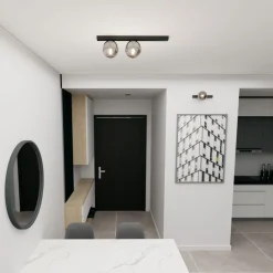Emibig Taklampa Fit Stål Svart | Passande för 2x E14 - Max 10W