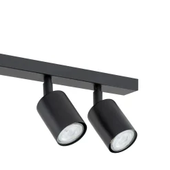 Emibig Taklampa Flash Stål Svart | Passande för 6x GU10 - Max 8W