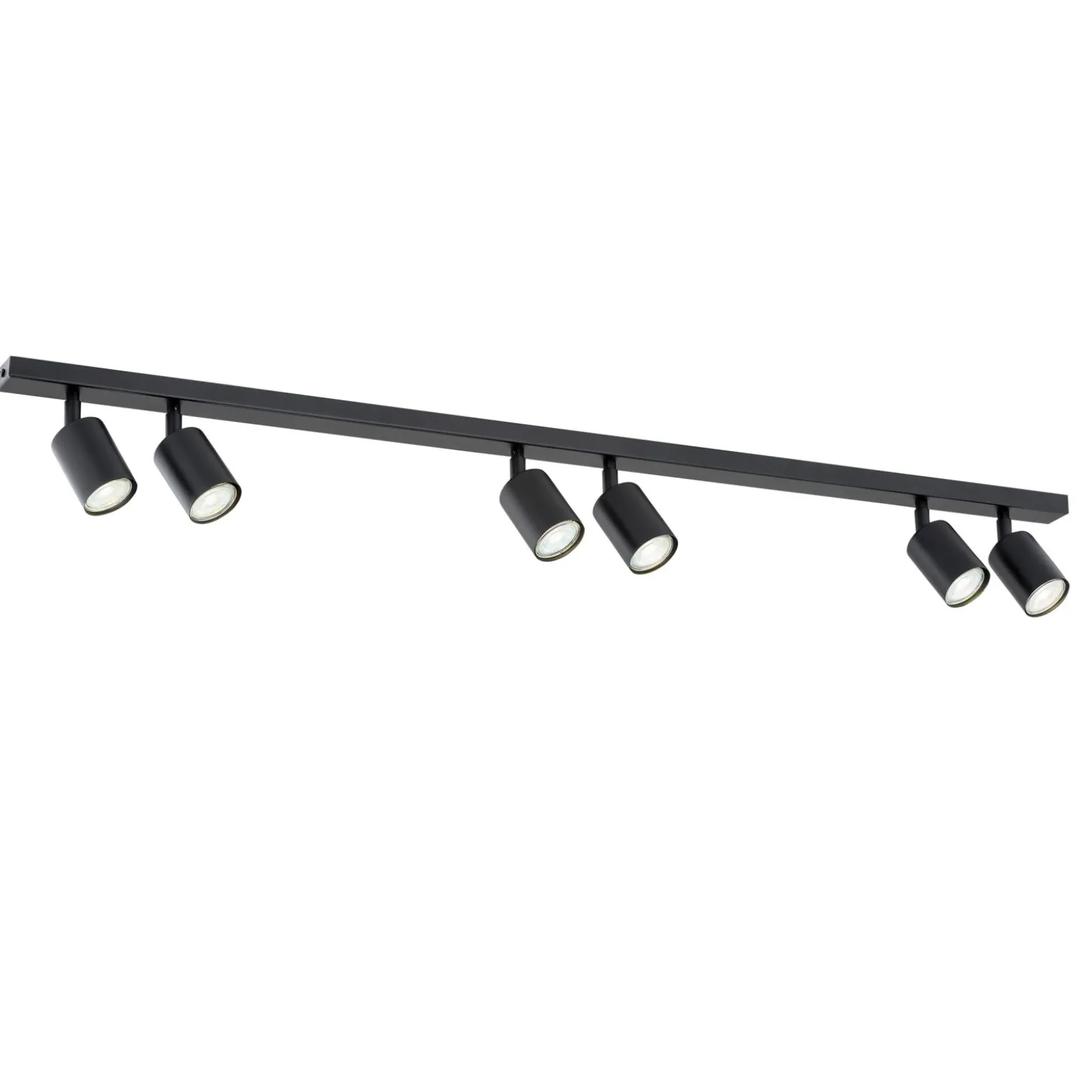 Emibig Taklampa Flash Stål Svart | Passande för 6x GU10 - Max 8W