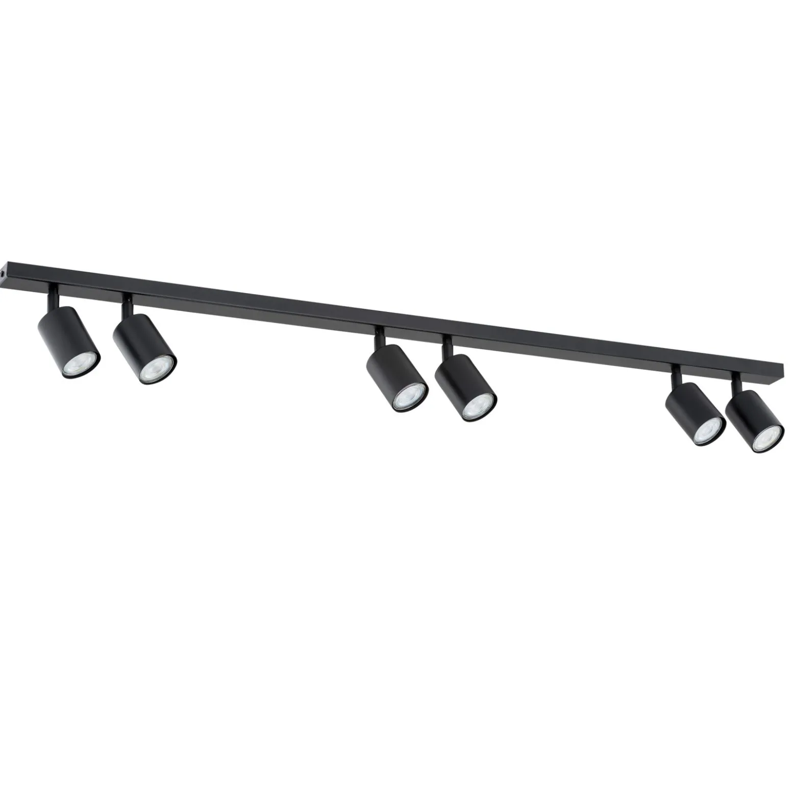 Emibig Taklampa Flash Stål Svart | Passande för 6x GU10 - Max 8W