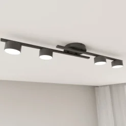 Emibig Taklampa Fragment Stål Svart | Passande för 4x GX53 - Max 12W