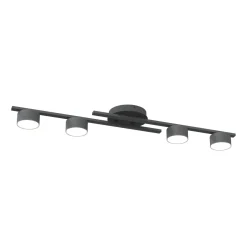 Emibig Taklampa Fragment Stål Svart | Passande för 4x GX53 - Max 12W