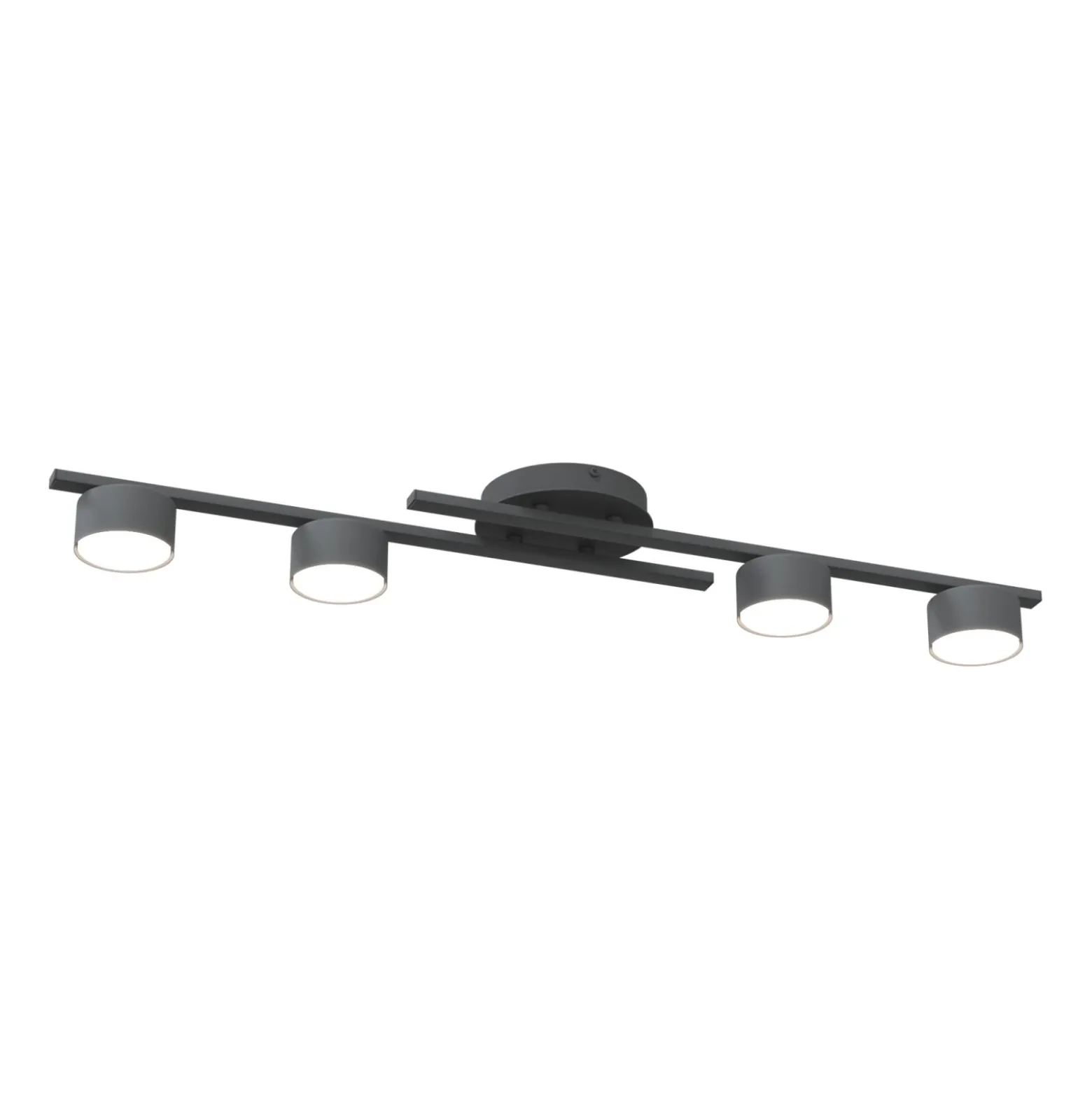 Emibig Taklampa Fragment Stål Svart | Passande för 4x GX53 - Max 12W