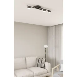 Emibig Taklampa Fragment Stål Svart | Passande för 3x GX53 - Max 12W