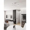 Emibig Taklampa Halo Stål Vit | Passande för 4x GX53 - Max 8W