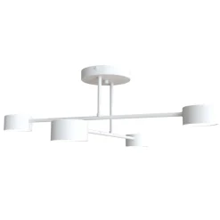 Emibig Taklampa Halo Stål Vit | Passande för 4x GX53 - Max 8W