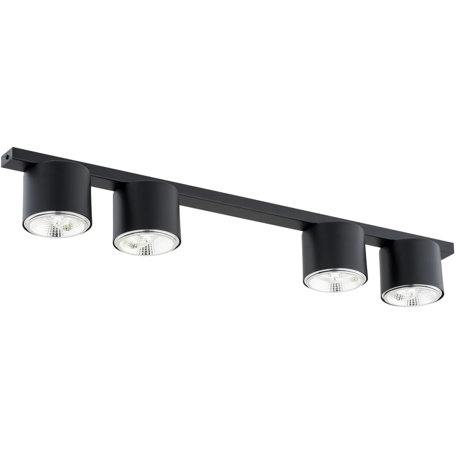 Emibig Taklampa Nano Stål Svart | Passande för 4x GU10 (AR111) - Max 12W