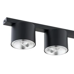 Emibig Taklampa Nano Stål Svart | Passande för 4x GU10 (AR111) - Max 12W