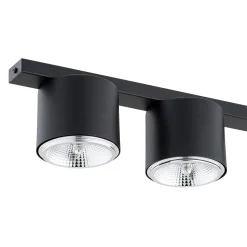 Emibig Taklampa Nano Stål Svart | Passande för 4x GU10 (AR111) - Max 12W