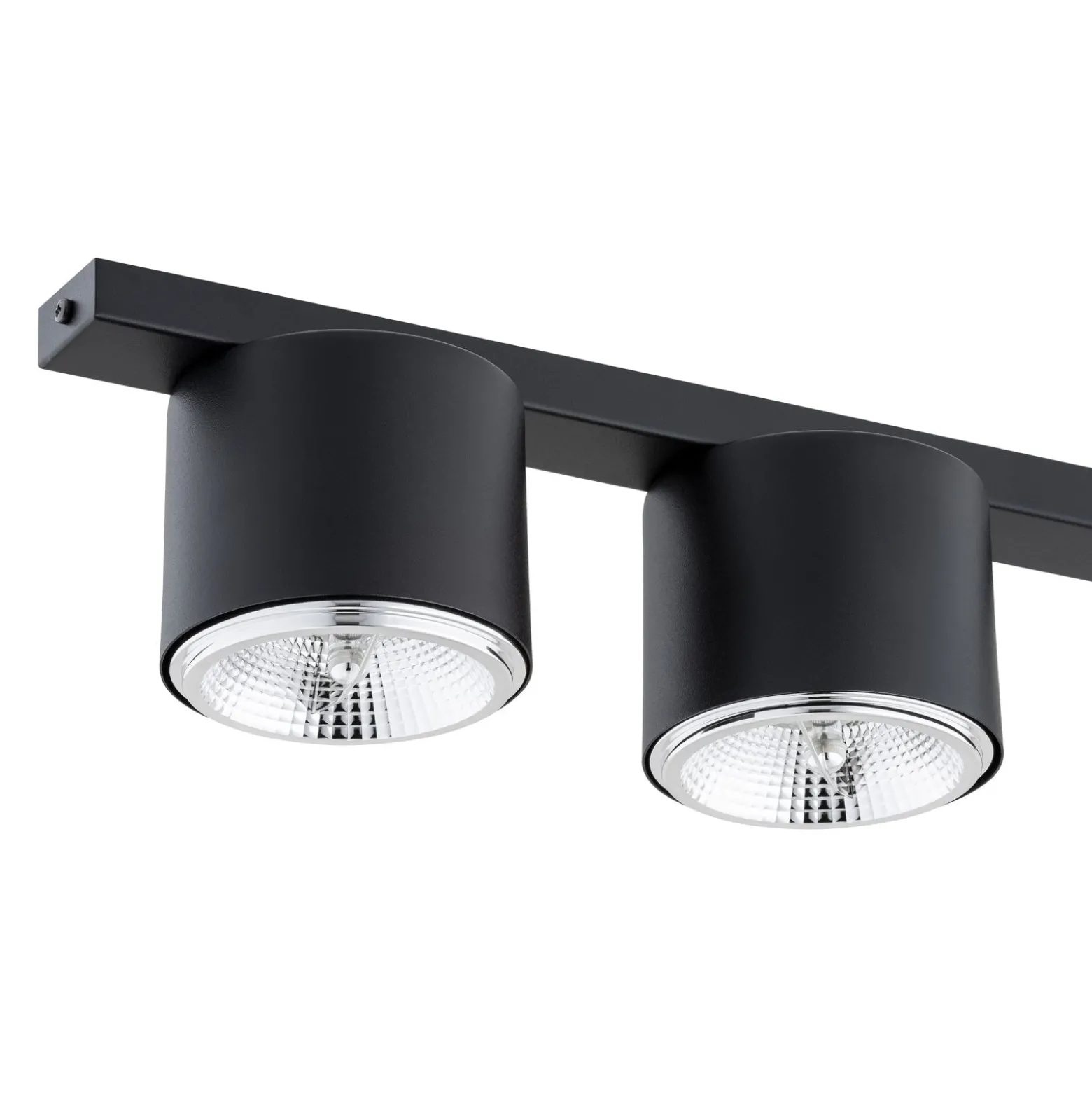 Emibig Taklampa Nano Stål Svart | Passande för 4x GU10 (AR111) - Max 12W