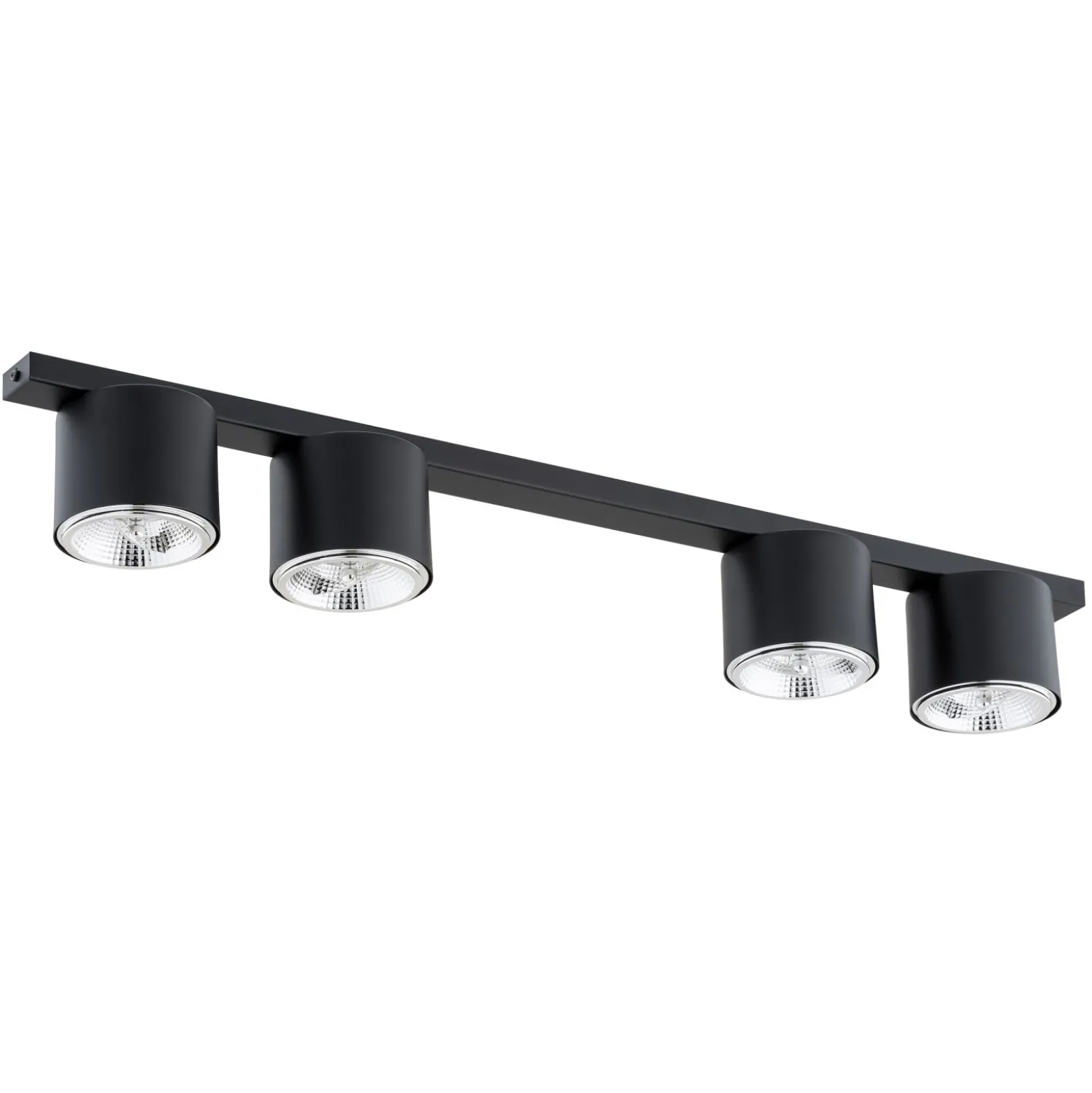 Emibig Taklampa Nano Stål Svart | Passande för 4x GU10 (AR111) - Max 12W