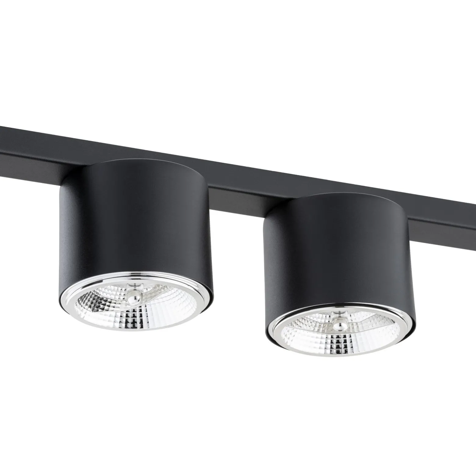 Emibig Taklampa Nano Stål Svart | Passande för 5x GU10 (AR111) - Max 12W