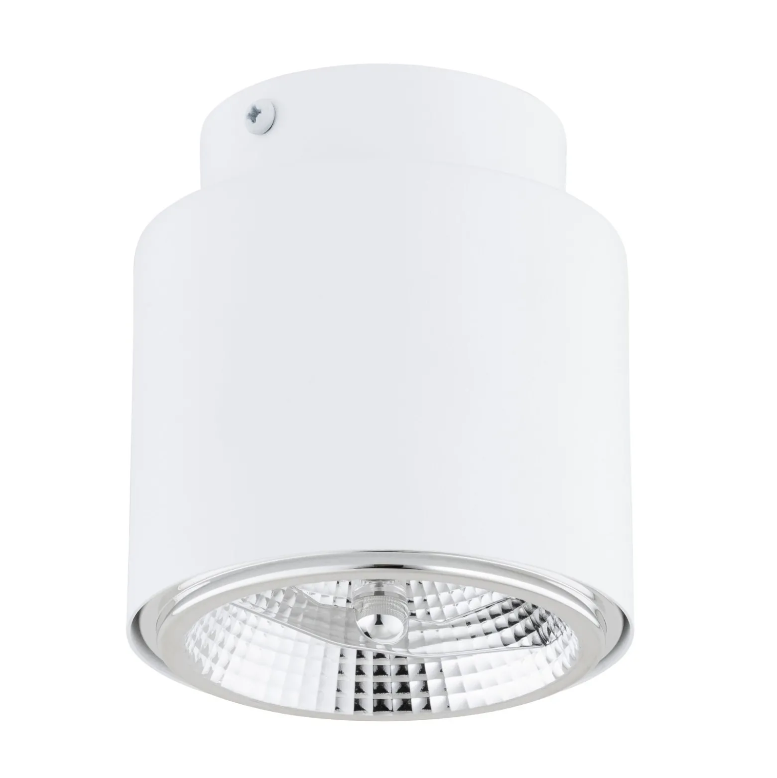 Emibig Taklampa Nano Stål Vit | Passande för 1x GU10 (AR111) - Max 12W