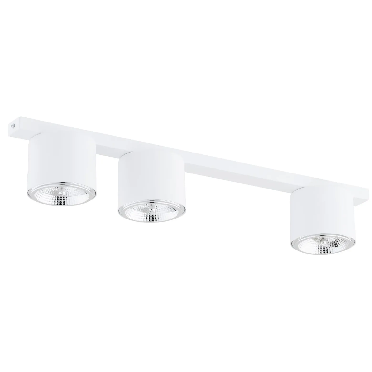 Emibig Taklampa Nano Stål Vit | Passande för 3x GU10 (AR111) - Max 12W