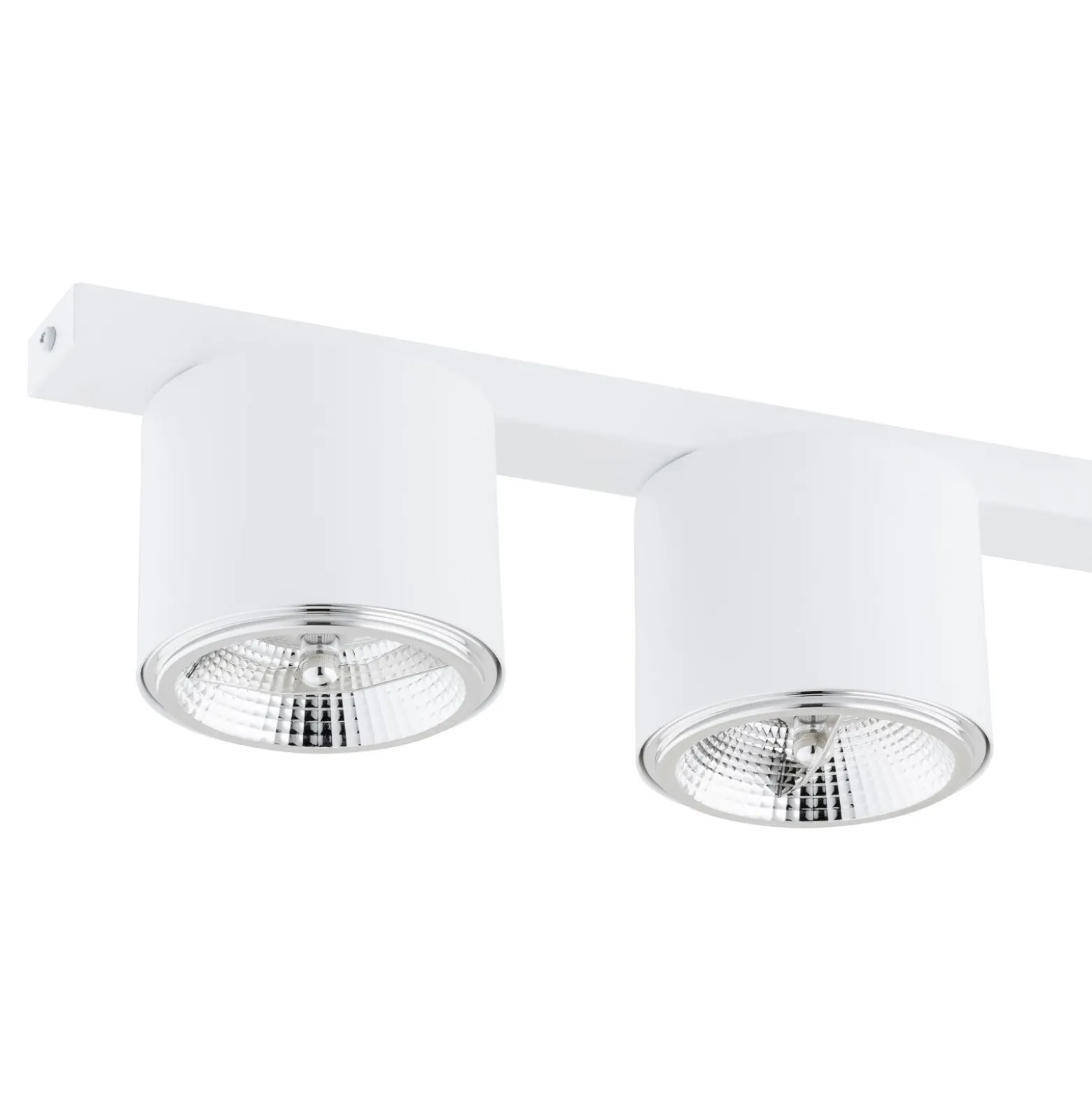 Emibig Taklampa Nano Stål Vit | Passande för 4x GU10 (AR111) - Max 12W