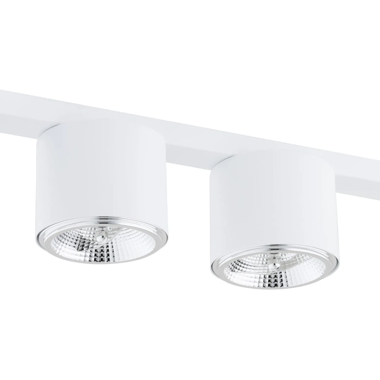 Emibig Taklampa Nano Stål Vit | Passande för 4x GU10 (AR111) - Max 12W