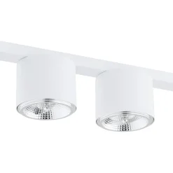 Emibig Taklampa Nano Stål Vit | Passande för 5x GU10 (AR111) - Max 12W