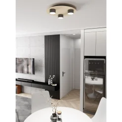 Emibig Taklampa Pixo Stål Svart | Passande för 3x GX53 - Max 12W