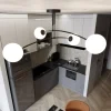 Emibig Taklampa Pregos Stål Svart | Passande för 4x E14 - Max 10W