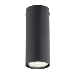 Emibig Taklampa Tecno Stål Svart | Passande för 1x GU10 - Max 8W
