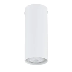 Emibig Taklampa Tecno Stål Vit | Passande för 1x GU10 - Max 8W