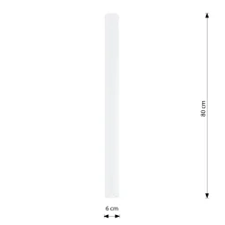 Emibig Taklampa Tecno Stål Vit | Passande för 1x GU10 - Max 8W