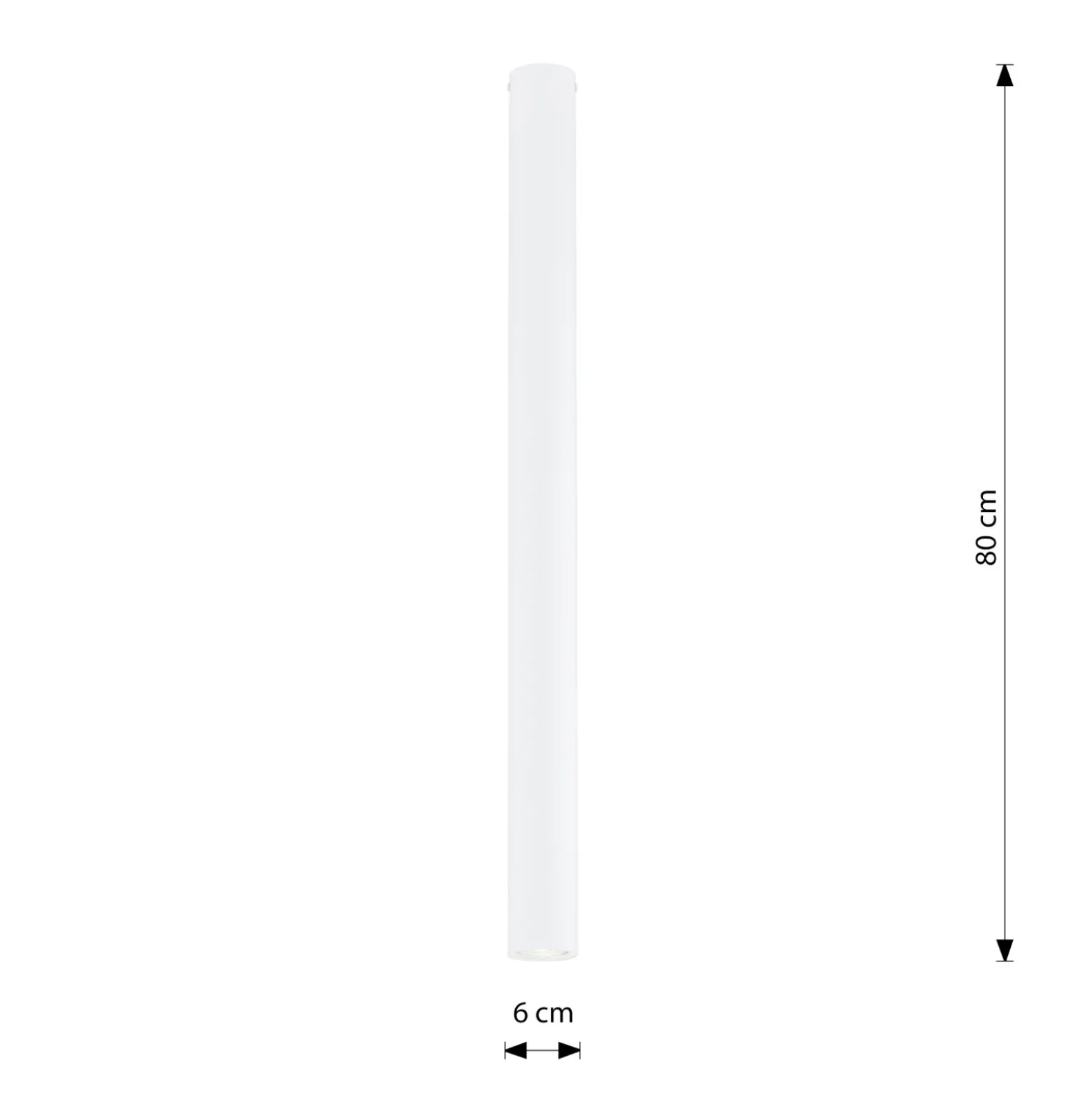 Emibig Taklampa Tecno Stål Vit | Passande för 1x GU10 - Max 8W