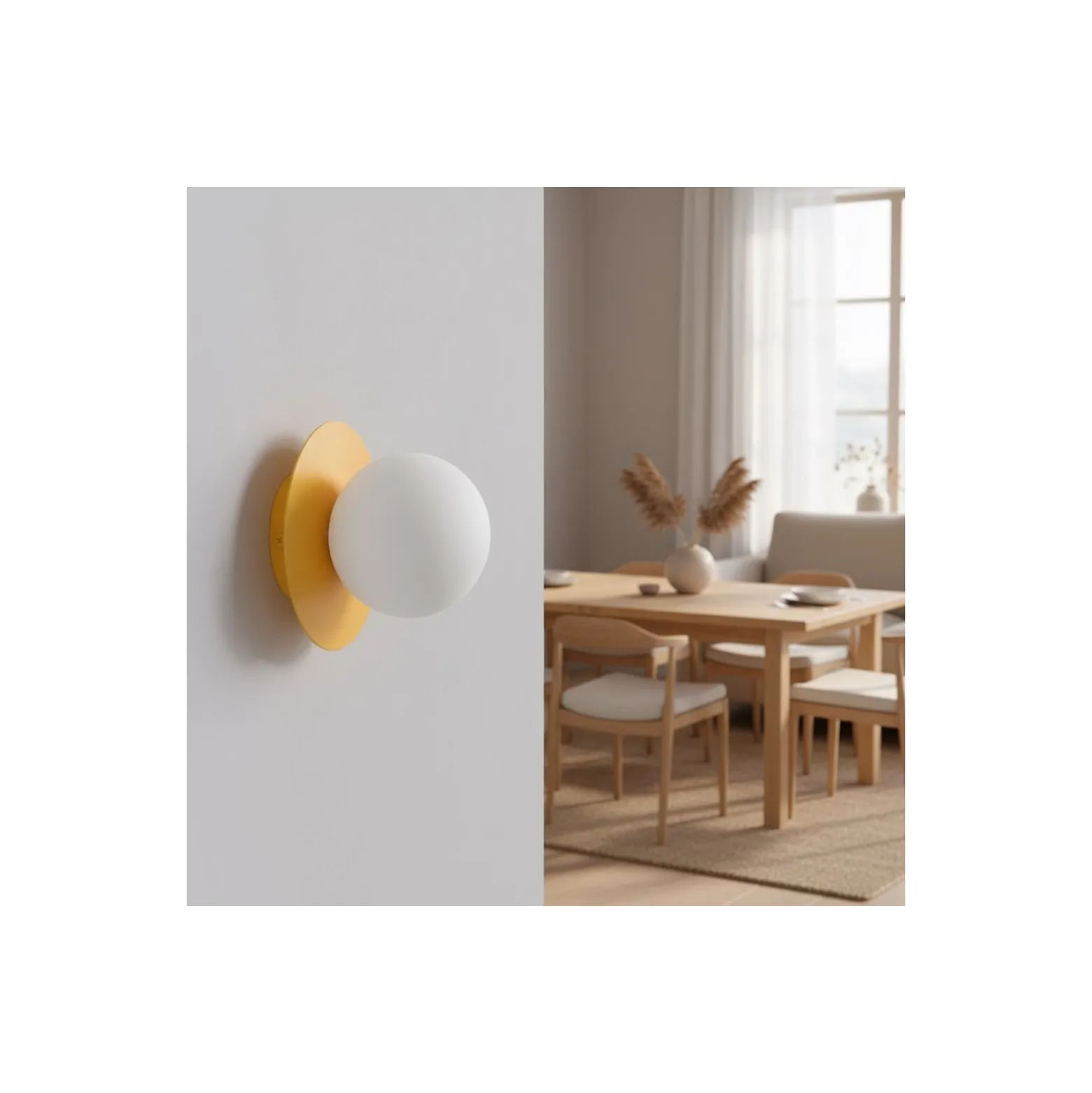 Emibig Vägglampa Americana Stål Apelsin | Passande för 1x G9 - Max 8W