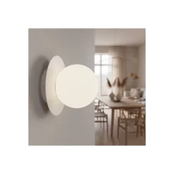 Emibig Vägglampa Americana Stål Vit | Passande för 1x G9 - Max 8W