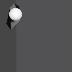 Emibig Vägglampa Drifton Stål Svart | Passande för 1x E14 - Max 10W
