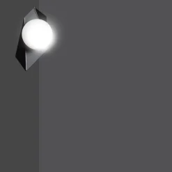 Emibig Vägglampa Drifton Stål Svart | Passande för 1x E14 - Max 10W