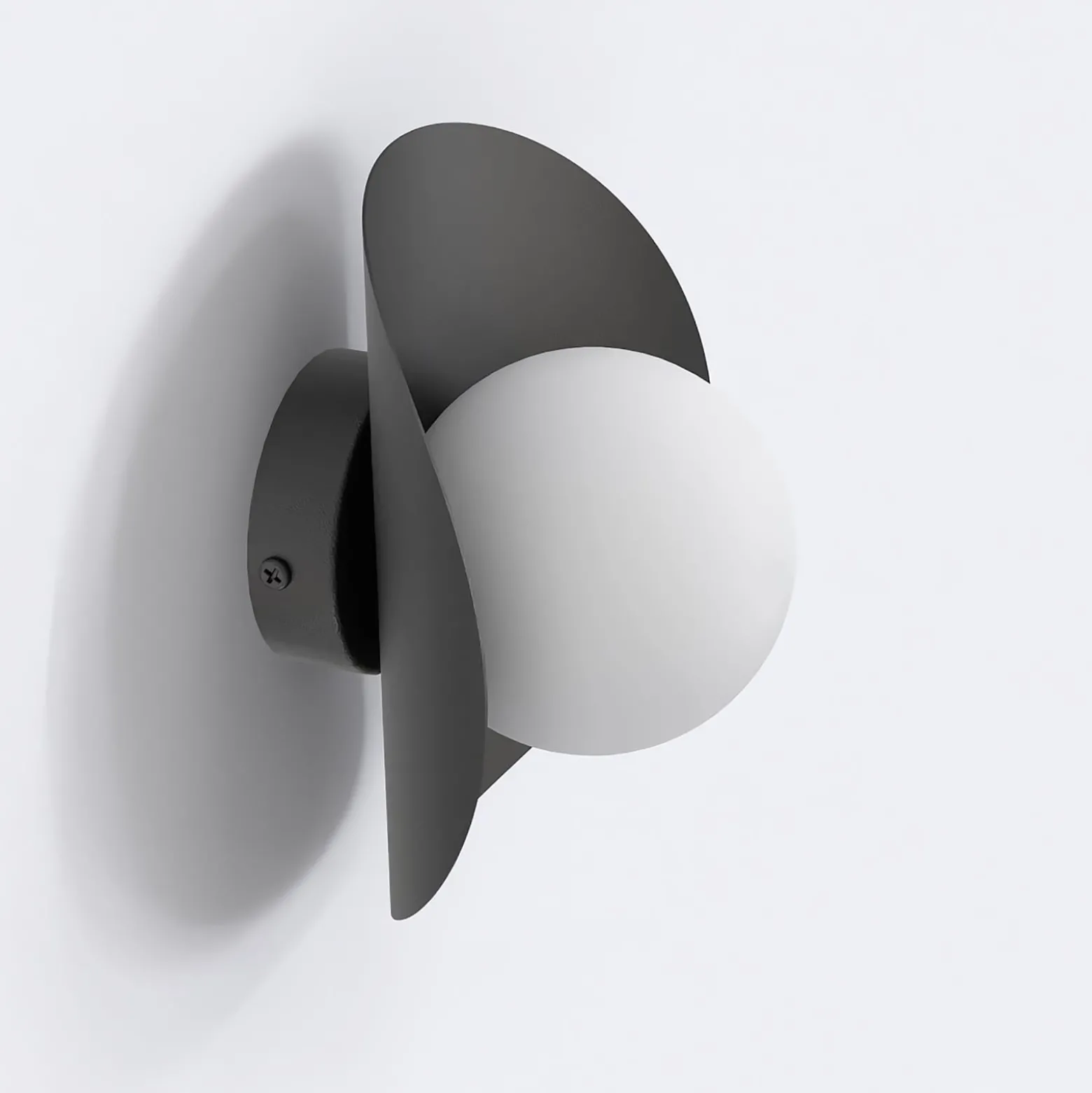 Emibig Vägglampa Fiero Stål Svart | Passande för 1x G9 - Max 8W