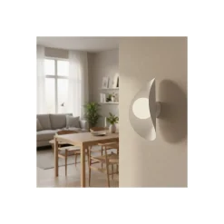 Emibig Vägglampa Fiero Stål Vit | Passande för 1x G9 - Max 8W