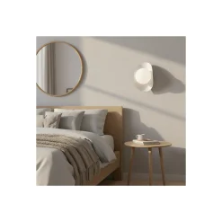 Emibig Vägglampa Fiero Stål Vit | Passande för 1x G9 - Max 8W