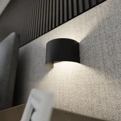 Emibig Vägglampa Fold Stål Svart | Passande för 1x G9 - Max 8W