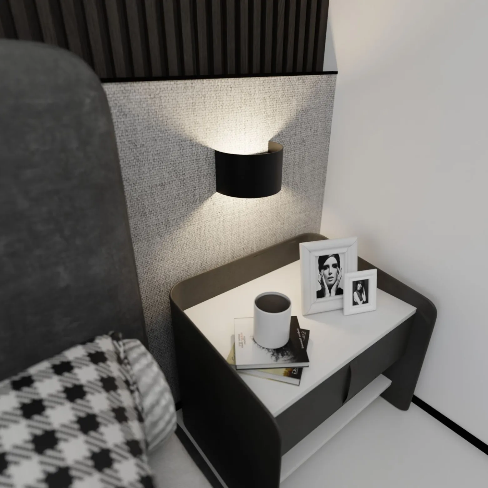 Emibig Vägglampa Fold Stål Svart | Passande för 1x G9 - Max 8W