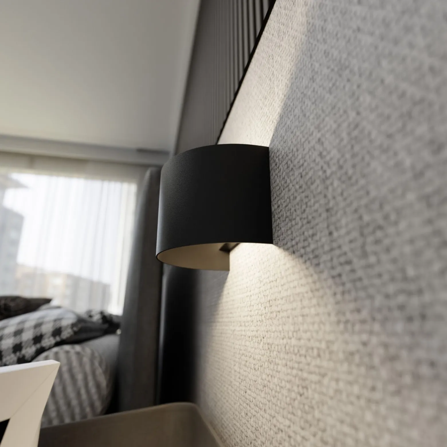 Emibig Vägglampa Fold Stål Svart | Passande för 1x G9 - Max 8W