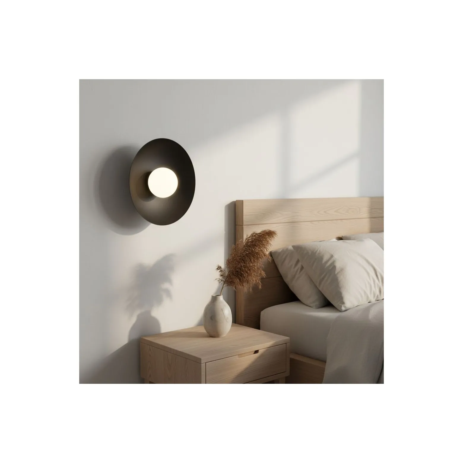 Emibig Vägglampa Inspo Stål Svart | Passande för 1x G9 - Max 8W