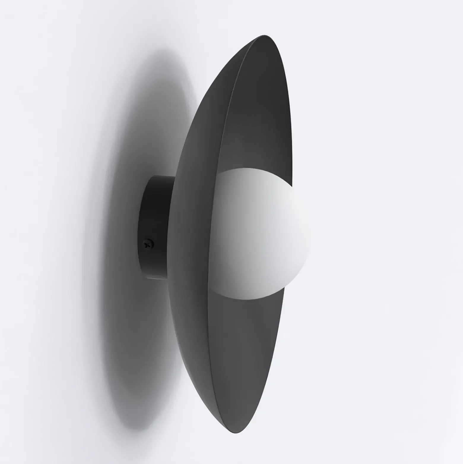 Emibig Vägglampa Inspo Stål Svart | Passande för 1x G9 - Max 8W