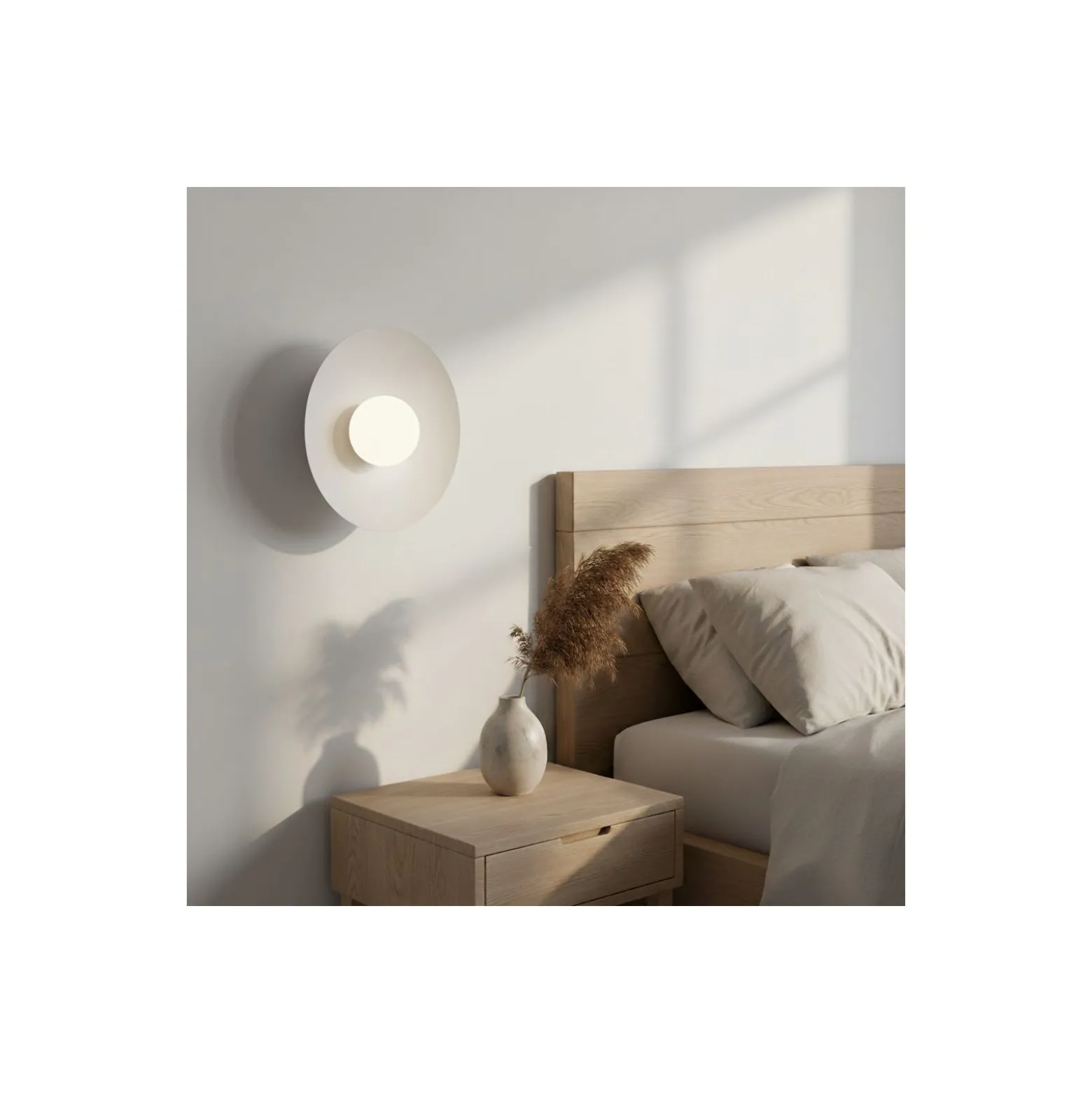 Emibig Vägglampa Inspo Stål Vit | Passande för 1x G9 - Max 8W