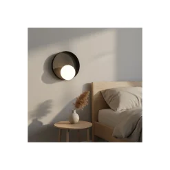 Emibig Vägglampa Kido Stål Svart | Passande för 1x G9 - Max 8W