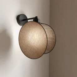 Emibig Vägglampa Motif Stål Svart | Passande för 1x E27 - Max 15W