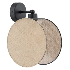 Emibig Vägglampa Motif Stål Svart | Passande för 1x E27 - Max 15W