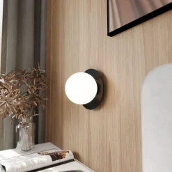 Emibig Vägglampa Oslo Stål Svart | Passande för 1x E14 - Max 10W