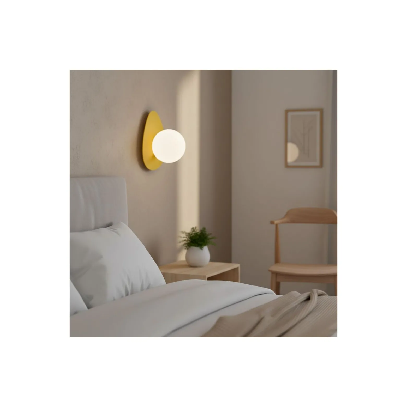 Emibig Vägglampa Ovo Stål Apelsin | Passande för 1x G9 - Max 8W
