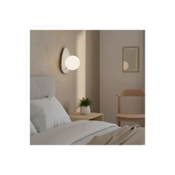 Emibig Vägglampa Ovo Stål Vit | Passande för 1x G9 - Max 8W