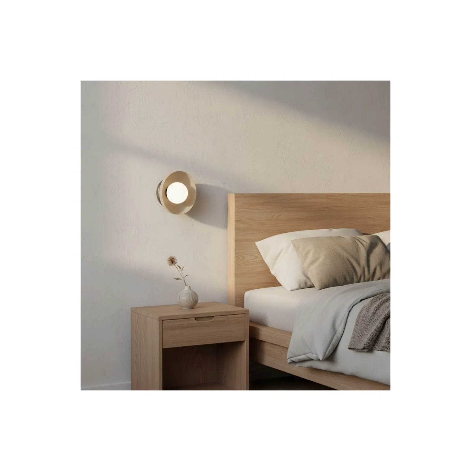 Emibig Vägglampa Ozzy Stål Brun | Passande för 1x G9 - Max 8W